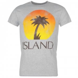 Official Island Records T Shirt Mens - Logo