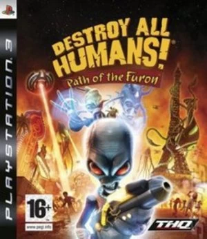 Destroy All Humans Path of the Furon PS3 Game