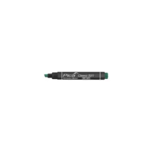 521/36 Permanent Marker Pen 2-6mm Chisel Tip Green Fast Drying - Pica