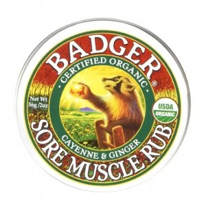 Badger Balm Mini Sore Muscle Rub Cayenne & Ginger 21g