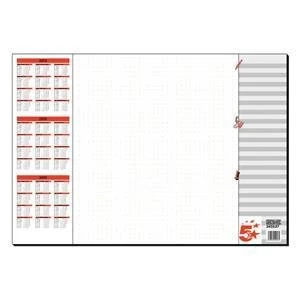 5 Star 590 x 410mm Paper Desk Pad White 1 Pad of 30 Sheets