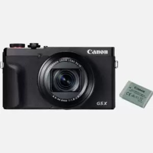 Canon PowerShot G5 X Mark II Compact Camera + Spare Battery - Compact Digital Camera