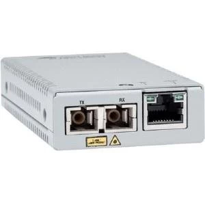 Allied Telesis AT-MMC2000/SC-960 network media converter 1000 Mbps 850 nm Multi-mode Gray