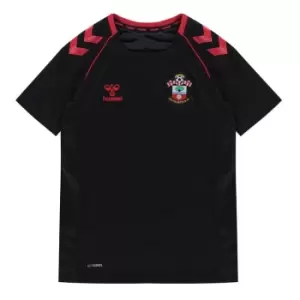 Hummel Southampton FC Training T Shirt 2021 2022 Juniors - Black
