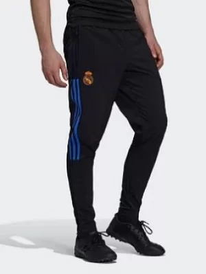 adidas Real Madrid Tiro Presentation Tracksuit Bottoms, Black, Size 2XL, Men