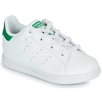 adidas STAN SMITH EL I SUSTAINABLE boys's Childrens Shoes Trainers in White