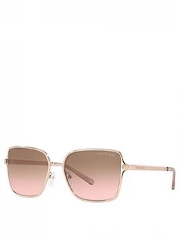 Michael Kors Cancun Sunglasses - Rose Gold