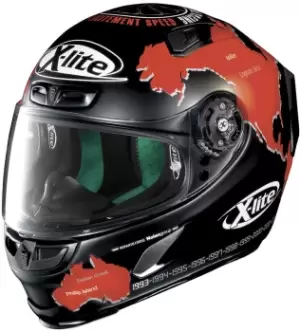 X-Lite X-803 Checa Helmet, black-red, Size XL, black-red, Size XL