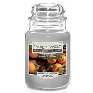 Yankee Candle Home Inspiration Citrus Bark Jar Candle