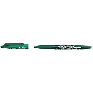 Pilot FriXion Ball Gel Rollerball Erasable Pen Medium 0.35mm Green Pack of 12