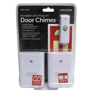Uni-Com Portable and Plug-In Door Chimes