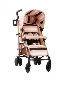My Babiie Am To Pm Mb51 Blush Stripes Rose Gold Stroller