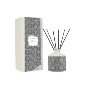 Fired Earth by Wax Lyrical Reed Diffuser Large Ceramic Silver Needle Tea