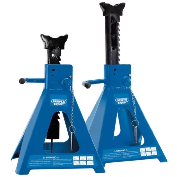 Draper Expert 1815 Pair of Pneumatic Rise Ratcheting Axle Stands (...