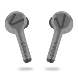 Veho Stix II True Wireless Earphones - Platinum Grey