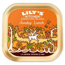 Lily's Kitchen Lily's Kitchen Sunday Lunch Dog Food Tray 150g - wilko