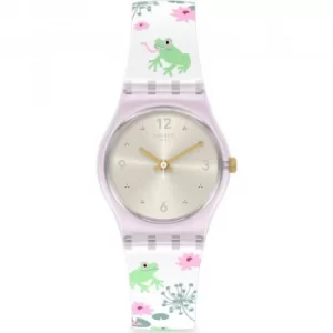 Ladies Swatch Enchanted Pond Watch