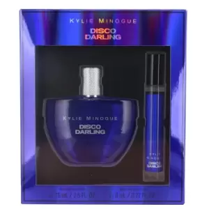 Kylie Minogue Disco Darling by Kylie 75ml Eau de Parfum Gift Set 8ml Eau de Parfum for Her