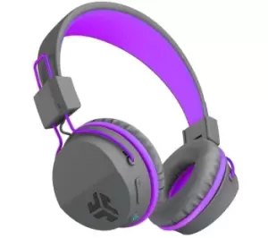 JLAB AUDIO JBuddies Studio Wireless Bluetooth Kids Headphones - Purple