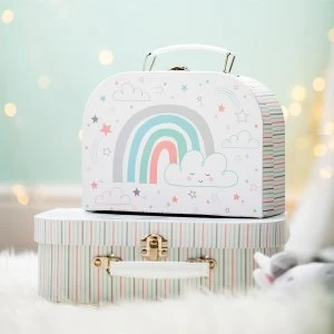 Sass & Belle Baby Unicorn Suitcases - Set of 2