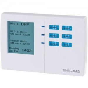 Timeguard 7 Day Digital Heating Programmer Timer - 3 Channel