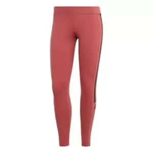 adidas AEROREADY Designed to Move Cotton-Touch 7/8 Tights - Red