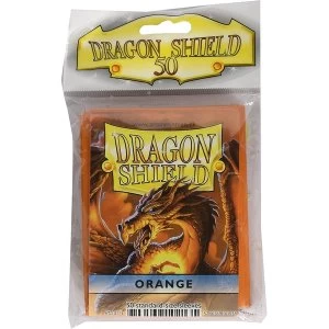Dragon Shield Classic Orange Card Sleeves - 50 Sleeves