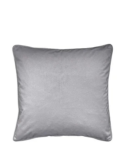 JD Williams Oxford Velvet Cushion Cover Grey 55X55CM YK67505