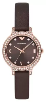Emporio Armani AR11555 Womens (32mm) Brown Dial / Brown Watch