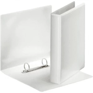 Esselte Panorama A5 Ring Binder 25mm with 2 D-rings - White