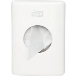 Tork Sanitary Bag Dispenser B5 White 14 x 3.6 x 10cm Pack of 8