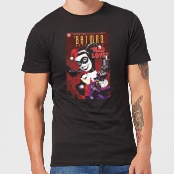 DC Comics Batman Harley Mad Love T-Shirt in Black - 4XL - Black