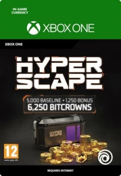 Hyper Scape Currency 6250 Bitcrowns Xbox One