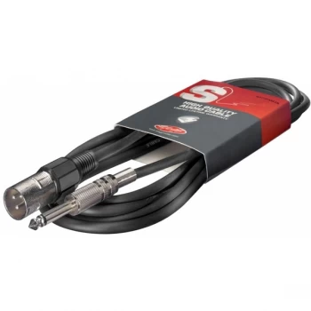 Stagg 6mm to XLR Cable 6m