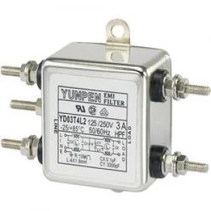 EMI filter 250 V AC 3 A 1.8 mH L x W x H 50 x 8