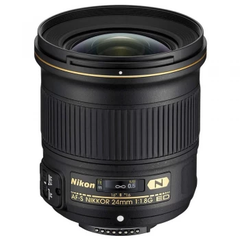 Nikon AF-S NIKKOR 24mm f/1.8G ED Wide-angle Prime Lens