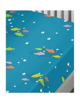Bedlam Sea Life Glow In The Dark Single Fitted Sheet