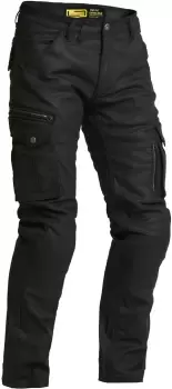 Lindstrands Luvos Cargo Motorcycle Textile Pants, black, Size 48, black, Size 48