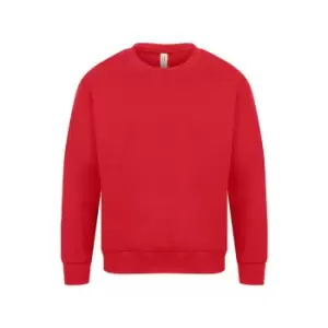Casual Original Mens Sweatshirt (2XL) (Red)