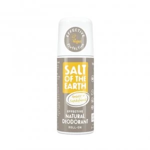 Salt Of The Earth Amber & Sandalwood Natural Deodorant Roll On 100ml