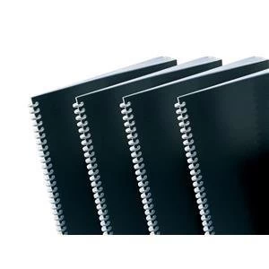 Original GBC PolyCovers A4 Opaque Binding Covers Polypropylene 300 Micron Black 1 Pack fo 100 Binding Covers