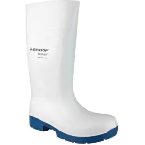 Dunlop Food Multigrip Safety Wellington Boots (44 EUR) (White) - White