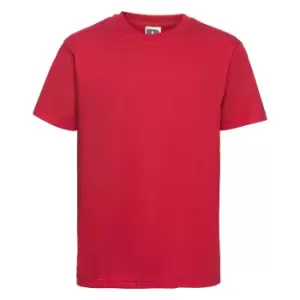 Russell Childrens/Kids Slim Short Sleeve T-Shirt (1-2 Years) (Classic Red)