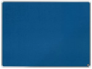 Nobo Premium Plus Blue Felt Notice Board 1200x900mm