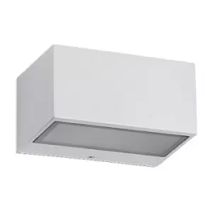 Nemesis Aluminium LED Outdoor Wall Light White IP44