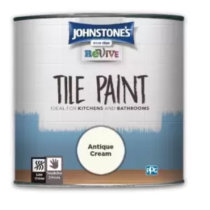 Johnstones Tile Paint Antique Cream Antique Cream
