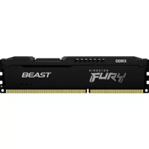 Kingston FURY Beast PC RAM card DDR3 8GB 1 x 8GB 1866 MHz 240-pin DIMM CL10 KF318C10BB/8