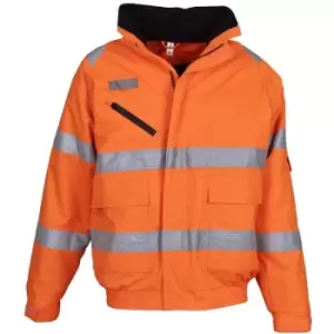 Yoko Fontaine Flight Jacket (XL) (Orange) - Orange