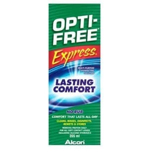 Opti-Free Express Contact Lenses Solution 355ml