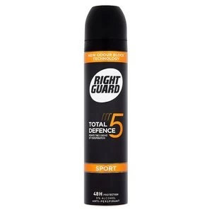 Right Guard Total Defence 5 Sport 48H Anti-Perspirant 250ml
